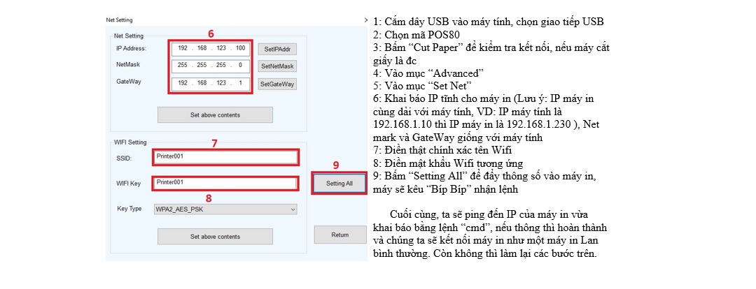 Máy in hóa đơn Xprinter XP-N160II-W ( USB + WIFI ) _01